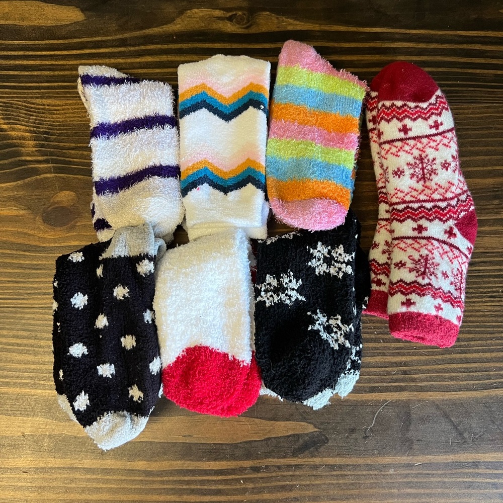 Colorful Women's Cozy Socks Set